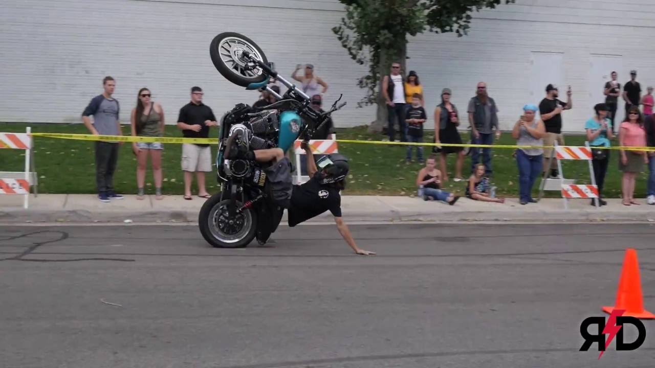 RIDE AND DESTROY.com’s #SLCToSturgis Intermountain Harley-Davidson Stunt Show